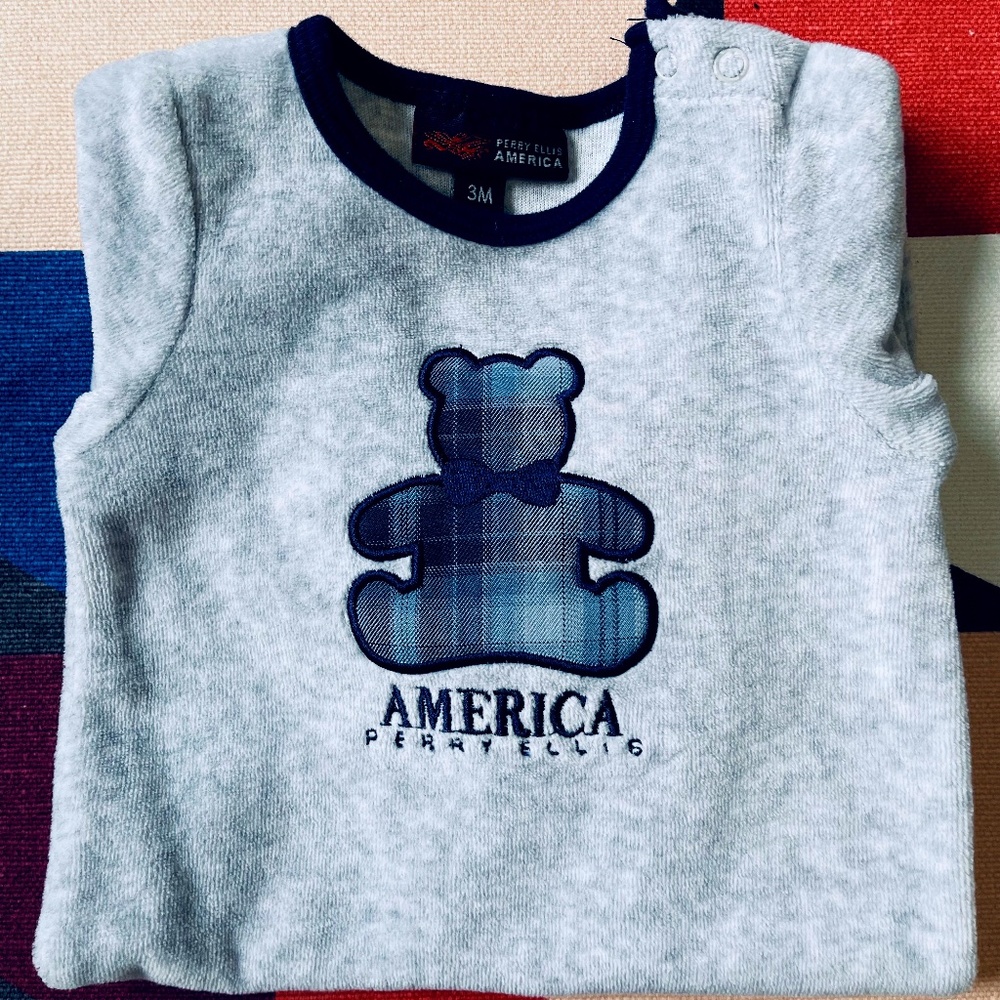 3 month Perry Ellis baby pajama